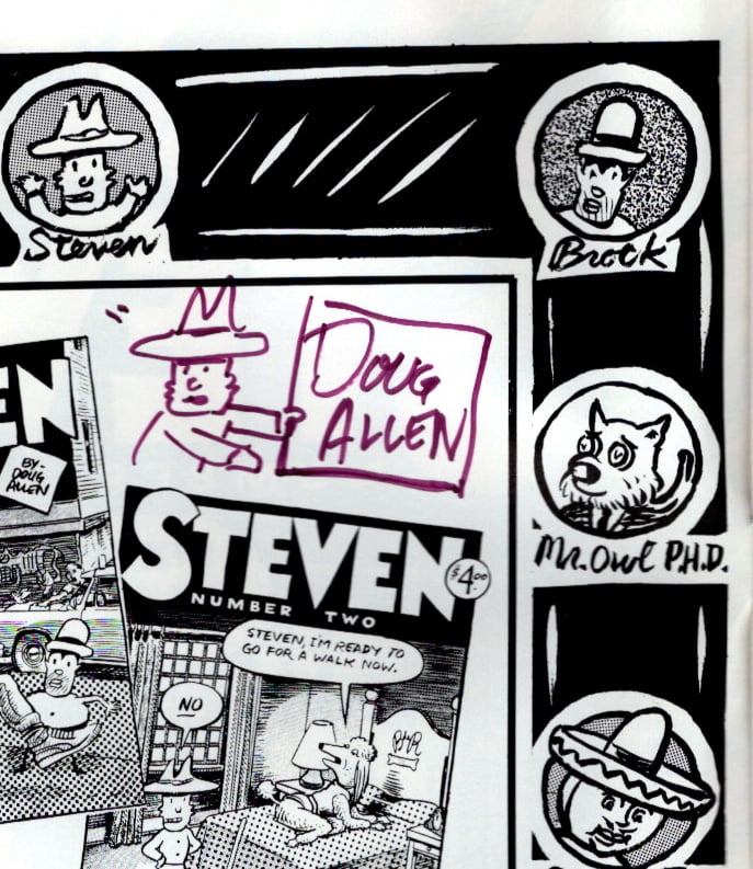 SIGNED STEVEN #2 - LIMITED QUANTITY - With STEVEN Sketch